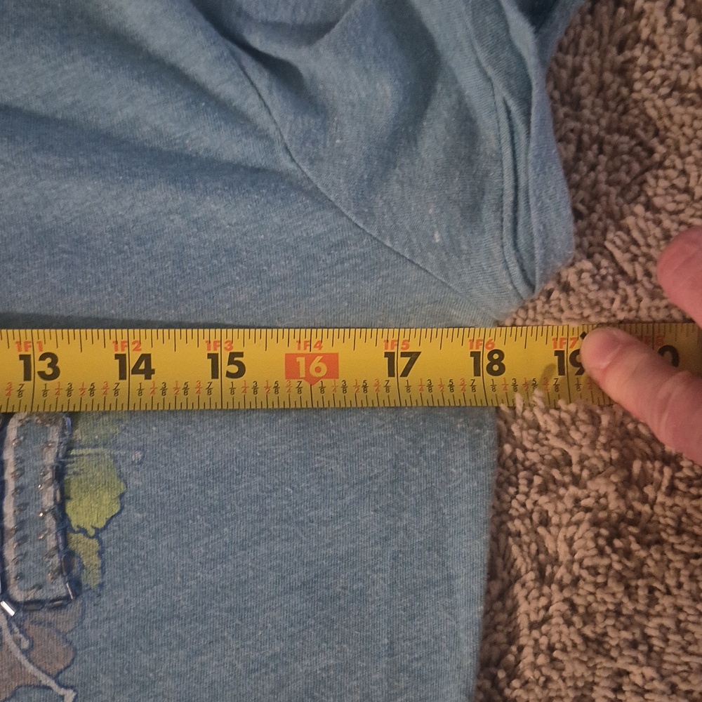 Hollister Blue Fitted Short Sleeve Tee - Picture 11 of 12